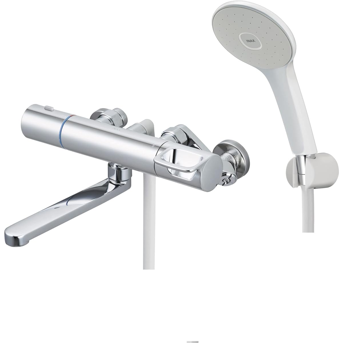 LIXIL Bathroom Faucet with Thermostat RBF-912E (Plated Handle/Eco Aqua Shower) [General Use] Shower Bath Faucet Mixing Faucet INAX