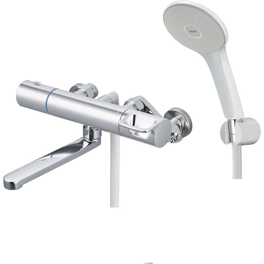 LIXIL Bathroom Faucet with Thermostat RBF-912E (Plated Handle/Eco Aqua Shower) [General Use] Shower Bath Faucet Mixing Faucet INAX