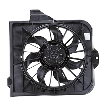 TYC 600390 Dodge/Primus/Chrysler replacement radiator cooling fan alignment
