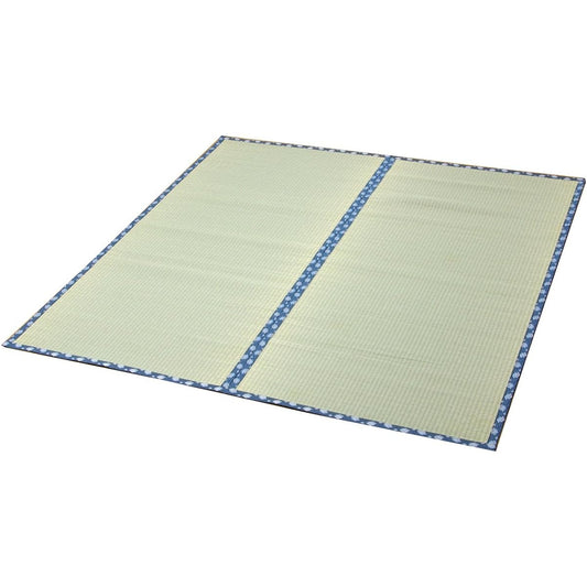 Ikehiko Igusa Overlay Carpet Domestic Itohiki Weave Iwaki Edoma 2 Tatami Mats Approx. 176 x 176 cm #1106132 Beige