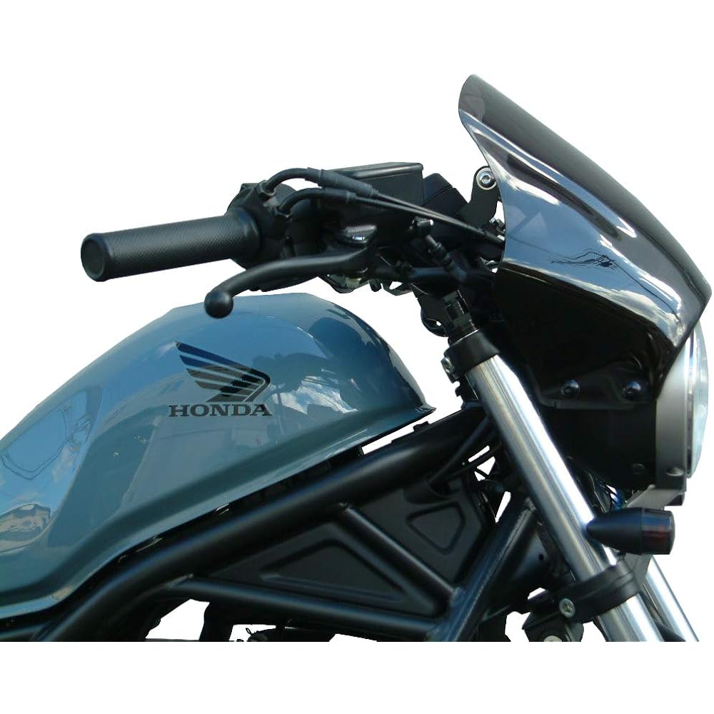 POSH Motorcycle Supplies NASTY Meter Visor Smoke Rebel 250 (2017-2019) Exclusive Smoke 155031-06