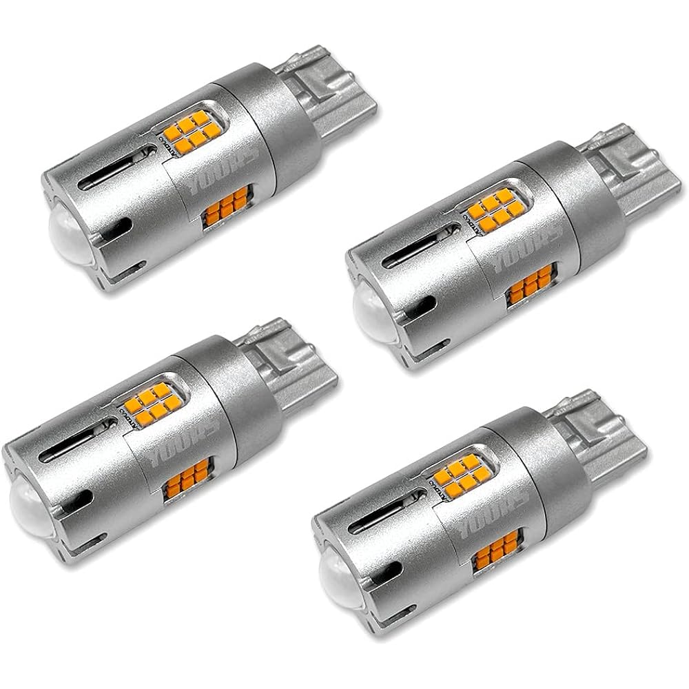 YOURS E13 Note LED Turn Signal Valve with Projector Built-in Resistor [4 Pieces 1 Set] [2000LM Explosive Light Bulb] E13 NOTE Custom Parts Accessories Dress Up Nissan NISSAN Nissan y39-012 [2] M