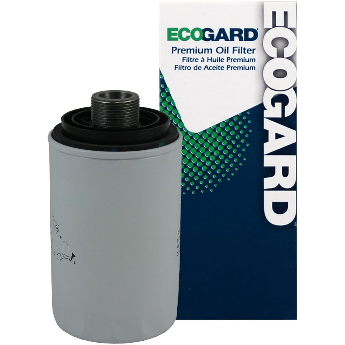 ECOGARD X35895 Premium spin-on engine oil filter conventional Audi Q5 2.0L 2011-2017 A4 QUATTRO 2.0L 2009-2016 A5 Quattro 2.0L 2010-2017 Q3 QUATTRO 2.0L 2015-2018, A4 2 .0L 2009-2016.