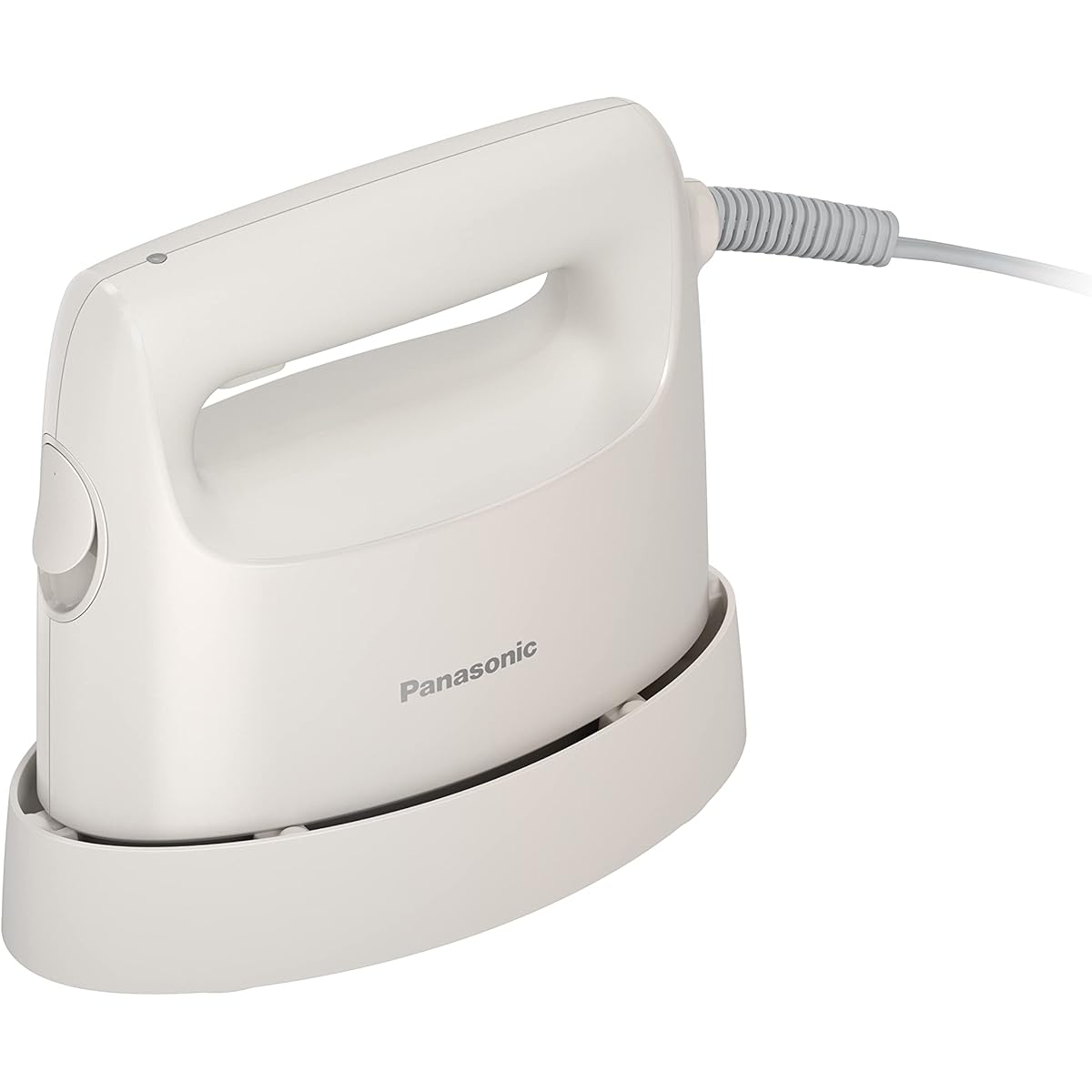 Panasonic Clothes Steamer Powerful Steam Compact Lightweight 2-way Pressable Deodorizing Disinfecting Ivory NI-FS430-C