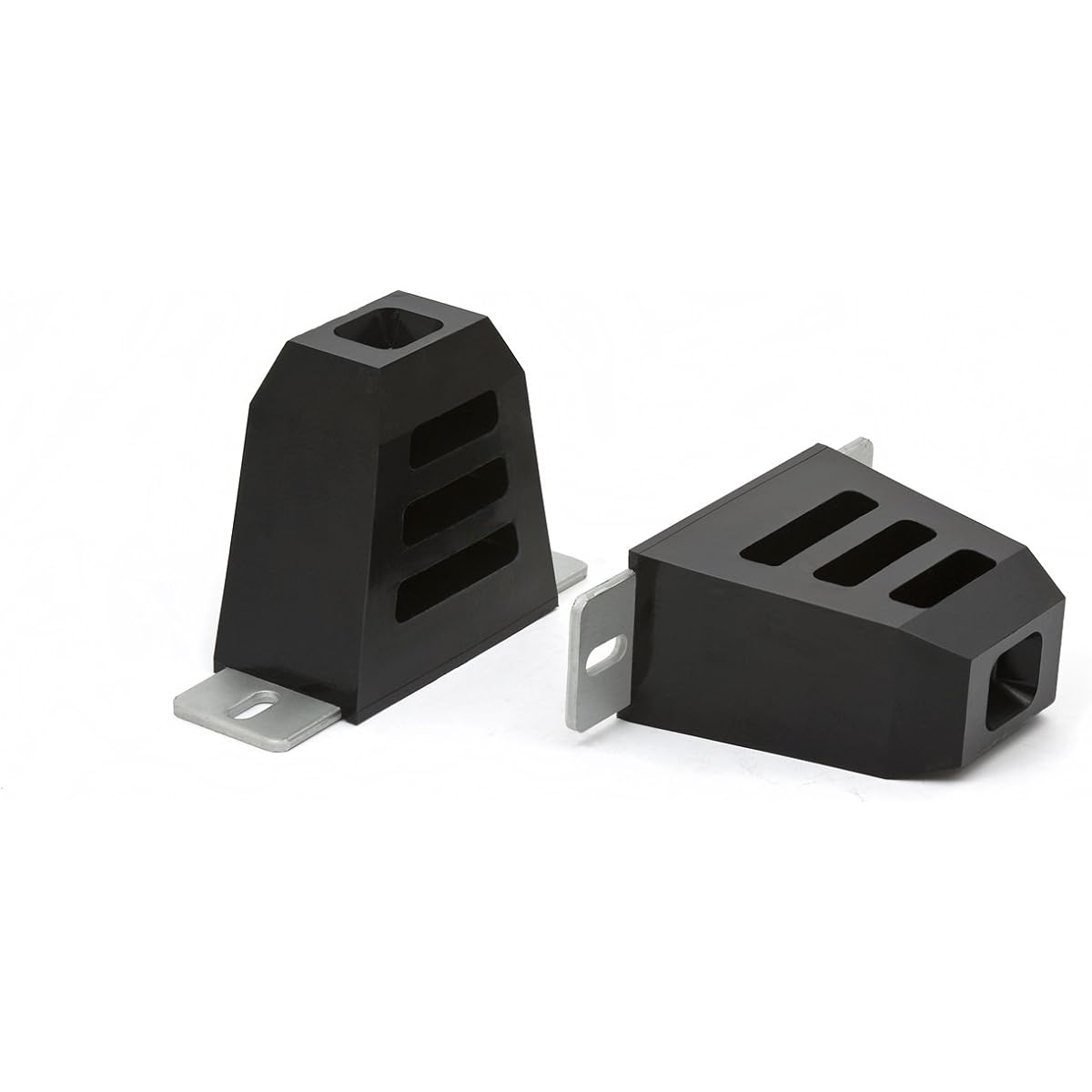 DAYSTAR Universal Polyuria Lethane Bump Top height 4-1/2 inch length 4-1/2 inch width 2-1/2 inch with inch slot mount plate KU09016BK Black made in the United States