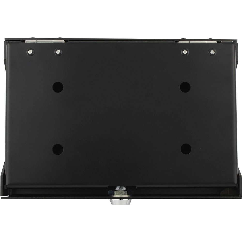 POSH Motorcycle Supplies ETC Storage BOX Single Universal Black 500210-06