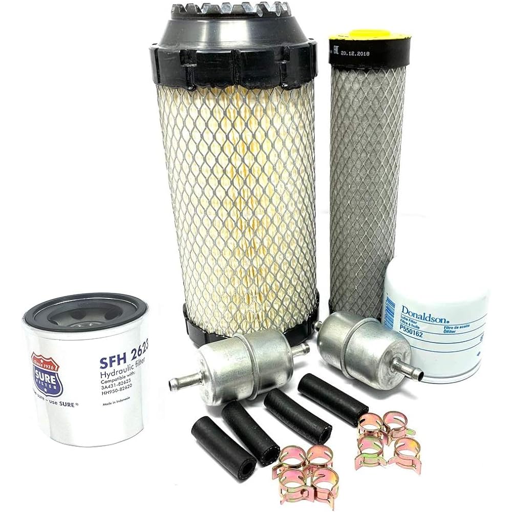 CFKIT Filter Kit Kubota ZD323 ZD331 ZD326 Zero Turn for Legal Mower (Service Kit)