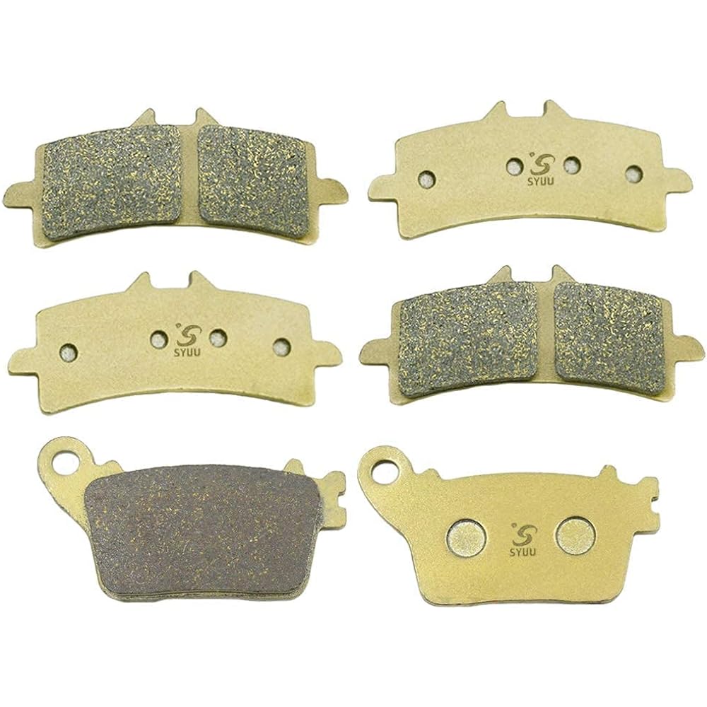 SYUU Motorcycle Replacement Front Rear Brake Pads Suzuki GSXR 600 GSXR 750 L 11-16 GSXR 1000 L 12-16 FA447F FA436R