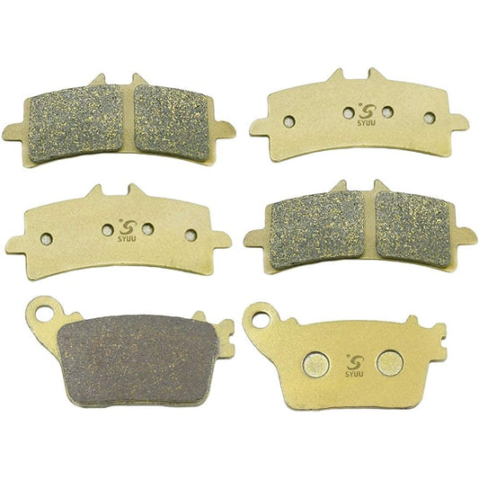 SYUU Motorcycle Replacement Front Rear Brake Pads Suzuki GSXR 600 GSXR 750 L 11-16 GSXR 1000 L 12-16 FA447F FA436R