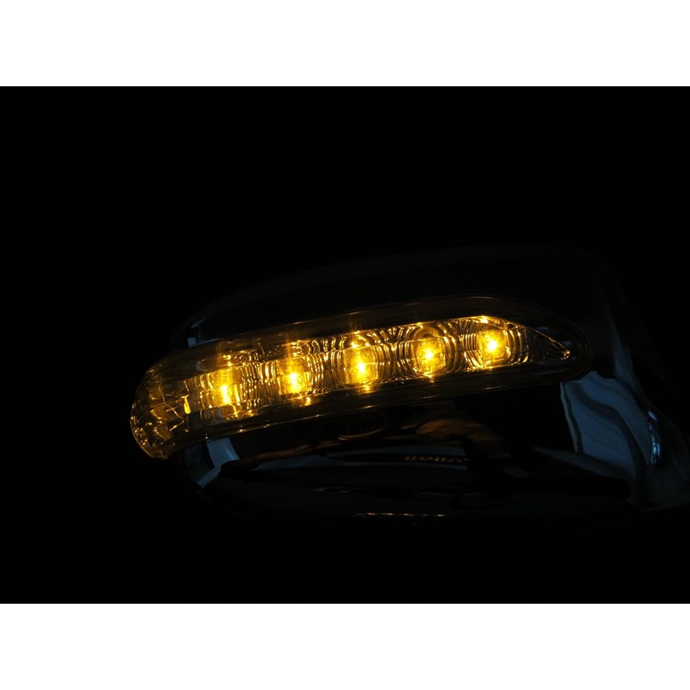 BRIGHTZ Cube Cubic Z11 Series Plated Door Mirror Cover with LED Turn Signal [MIR-SID-148] 342