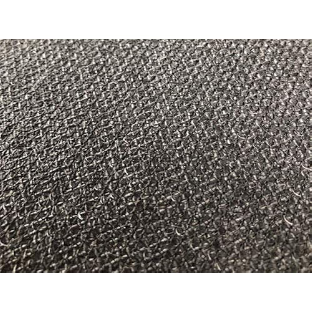 Fenice Car Mat Step Mat Domestic Production (Toyota Vellfire Vellfire Hybrid 30 Series) <Velcro Type / 3M Super Strong Double-Sided Tape Included> Wave Black Anti-Slip Shape Resistant to Slip Car Mat (Car Parts Specialty Store)