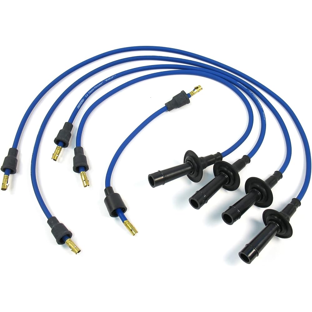 Pertronix 704301 Frame Slow Blue Custom Fit 4 Cylinder Spark Plug Wire