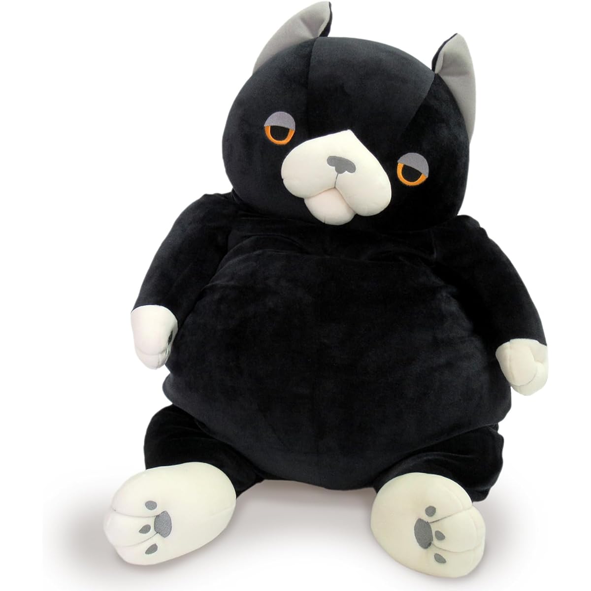 Shinada Global Mochi Series Mochi Neko Katsushita (XL) 35 x 35 x 50 cm Stuffed Cat Animal MONE-0880K