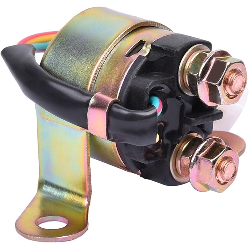 Solenoid Relay 2pcs Motorcycle Electric Starter Solenoid Relay for Suzuki GSX550 GSX 550 GR650D GR650XD GS700 GS 700 VX800 VX 800 650cc 800cc