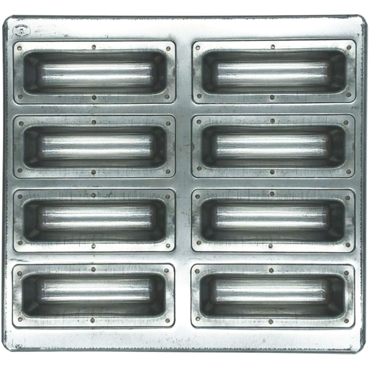 Matsunaga Seisakusho Silicone Processed Silver Mini Raft Top Plate 8P MS84