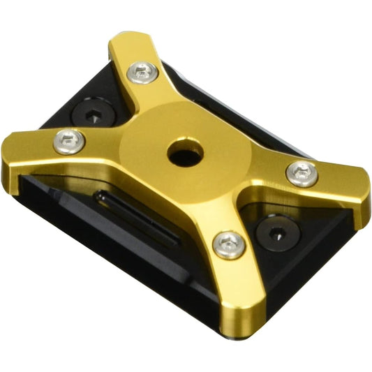 KITACO Master Cylinder Cap Type 1 (Black/Gold) Grom Ducks 125 Super Cub C125 CBR250R GB350/S PCX125 Cygnus X 524-0001040
