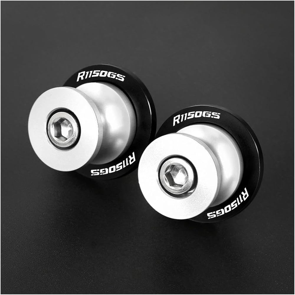 Slider Spool Swing Arm Bike FOR R1150GS R 1150 GS 2001 2002 2003 2004 2005 Motorcycle Accessories CNC Aluminum Swing Arm Spool Slider Rear Stand Screw (Color : G)