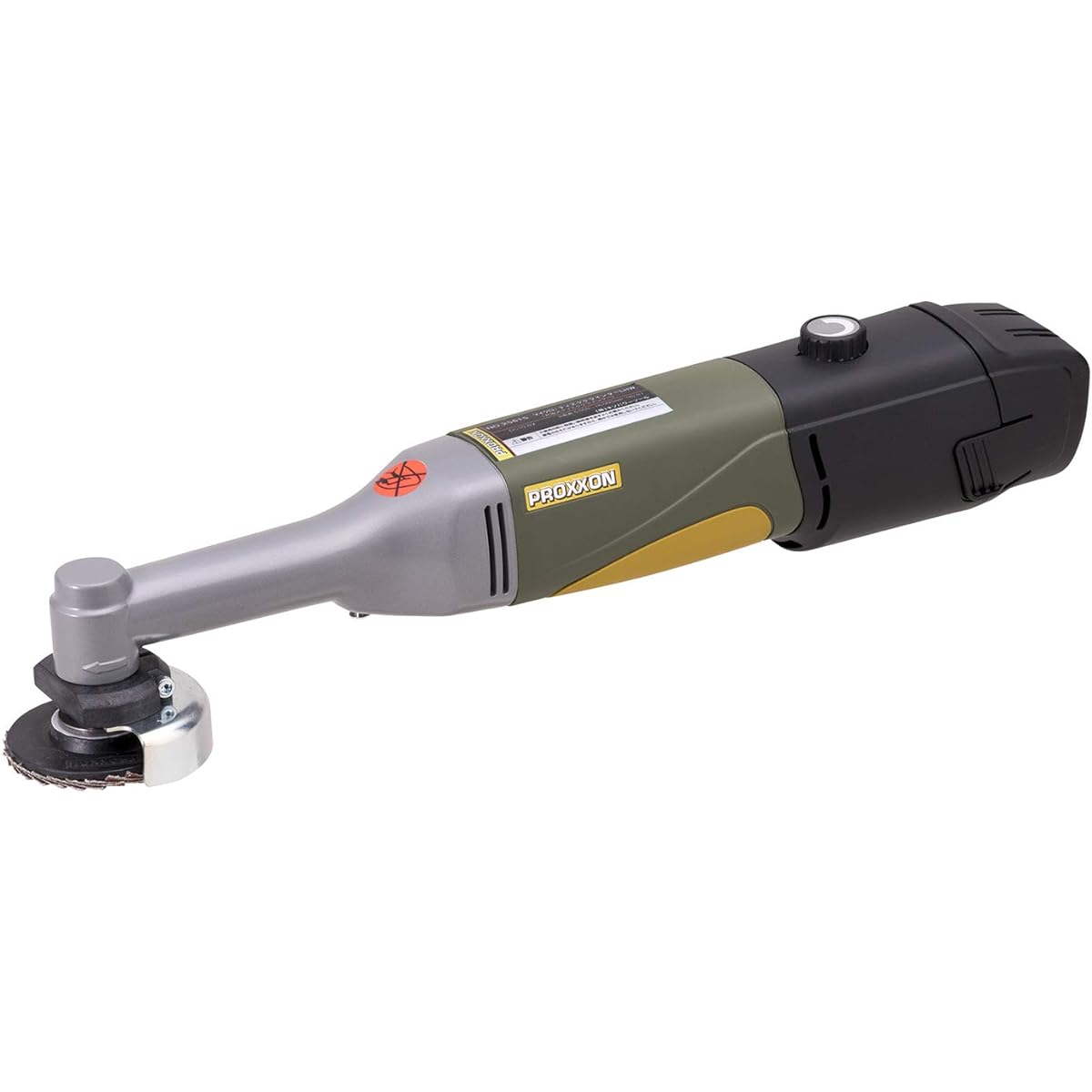 PROXXON Micro Disc Grinder LHW/A with battery/charger/case No.25815