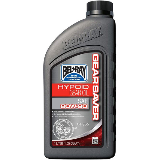 BEL-Ray 99230-B1LW Gear Saver Hypoid Gear Oil 80 W-90 liters (99230-B1LW)