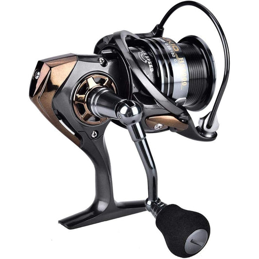 Fishing Tackle DEUKIO High Speed Sea Fishing Reel 7.1:1 Match Spool Spinning Reel for Quick Casting