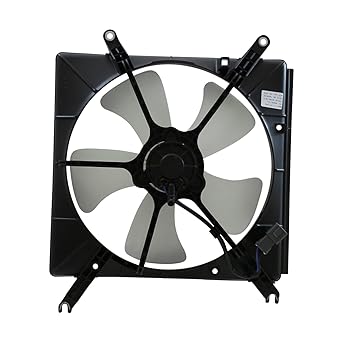 TYC 600040 HONDA ACCORD replacement radiator cooling fan alignment