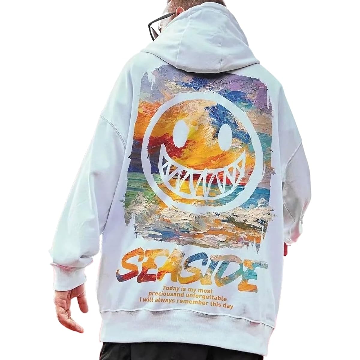 [emptio] Nico-chan Back Print Freestyle Long Sleeve Street Parka Outdoor Men's