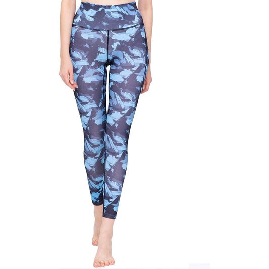 [Laviwell] Body Shape Correction UV Protection Sports Leggings Yoga Pants Beautiful Legs Beautiful Butt Yoga Wear Bottoms Quarter Length Pattern