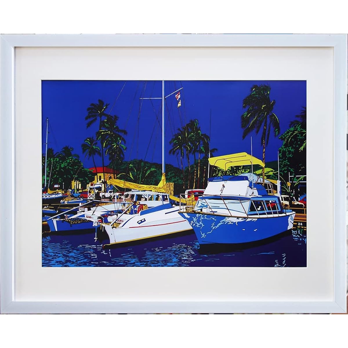 Hideto Suzuki◆[Marine Whisper]◆Art print◆Framed◆
