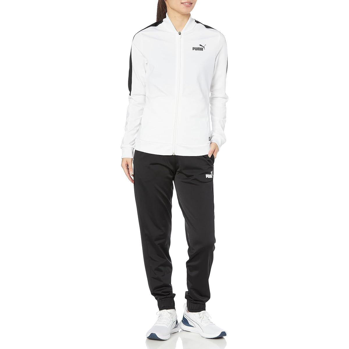 [PUMA] Top and Bottom Set Jersey BASEBALL Tricot Training Suit 679695 Women's
