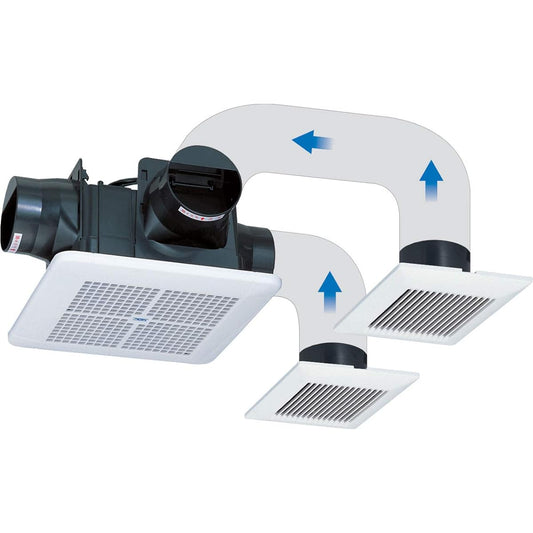 Ceiling fan for 24-hour ventilation system, simultaneous ventilation of 3 rooms, 225~240 squares