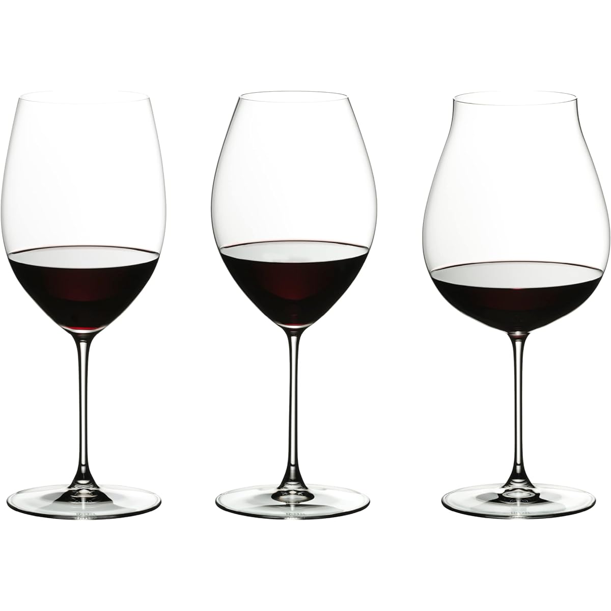 [Genuine] RIEDEL Riedel Glass Riedel Veritas Red Wine Tasting Set (3 pieces) 5449/74 Clear