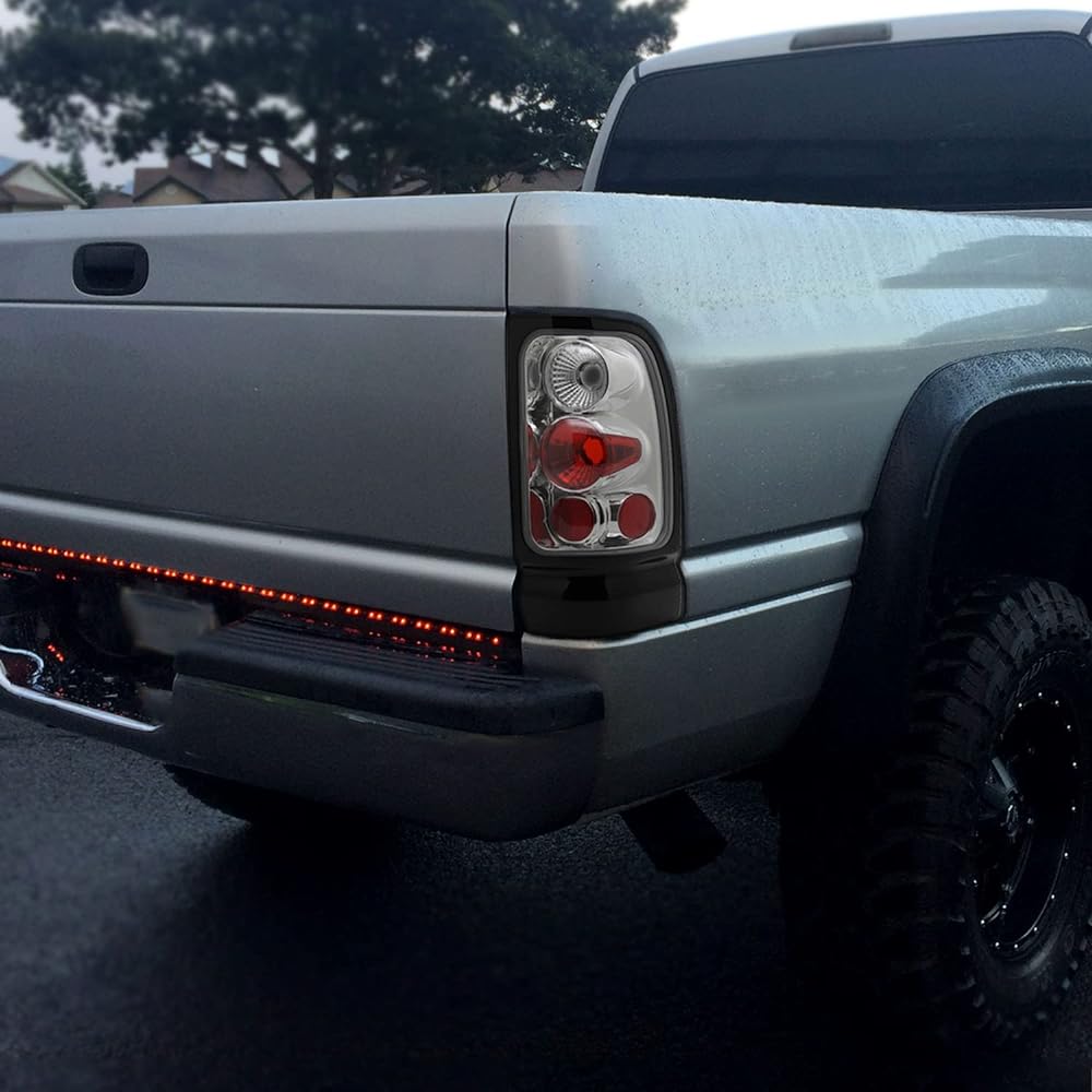 SPEC-D TUNING FOR DODGE RAM 1500 2500 3500 ALTEZZA Tail Light Chrome Pair