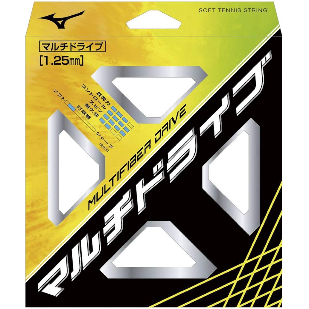 MIZUNO Soft Tennis Strings MULTIFIBER DRIVE