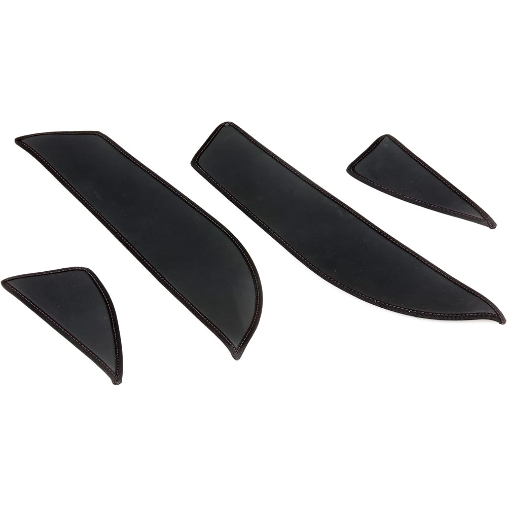 STREET Door Kick Guard for Subaru Levorg (VN5) Black Stitch VN5DGB Black