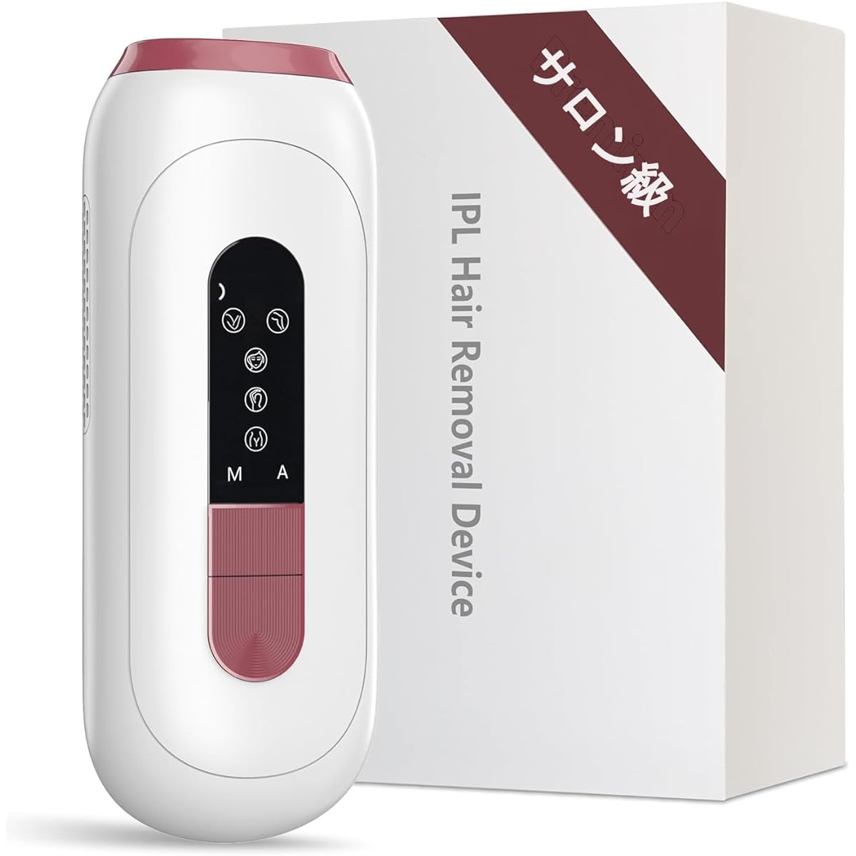 Vipapa IPL Light Epilator, VIO Compatible, For Home Use, Epilator, 5 Adjustable Levels, For Face, Body, Bigi, 4 Modes, Women's, Home Epilator, Men's, Continuous Irradiation, Full Body Care,