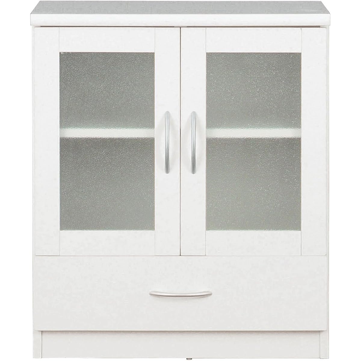 Kuroshio Fresh Cabinet Neo White Width 60 Depth 41 Height 70cm Cabinet Glass Door