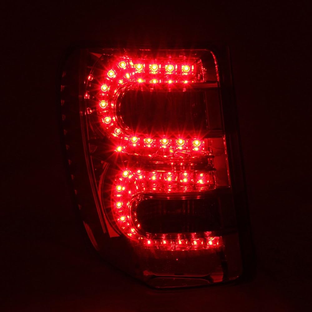 SPPC Red/Clear LED Tail Light Assembleset Jeep Grand Cherokee- (Pair) Lean seat left passenger seat replacement