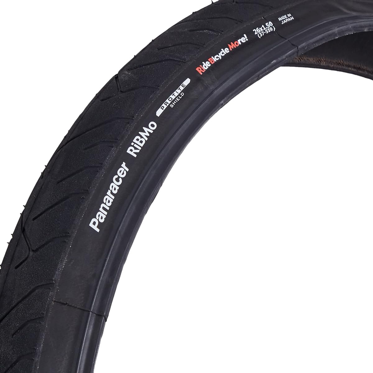 Panaracer Clincher Tire [26×1.50] Ribmo F265PS-RB-B2 Black (Cross Bike Cyclocross / Touring Long Ride City Riding Commuting)