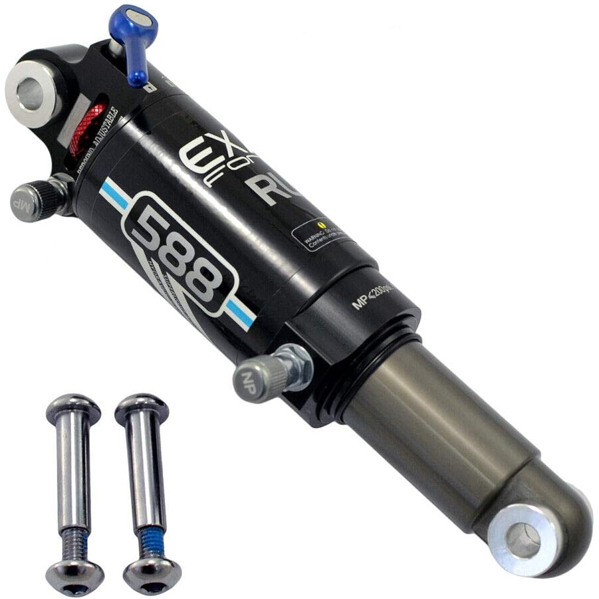 KIND SHOCK KS EXAForm 588RL Dual Air Rear Shock With Lockout,165X38mm, VH2152