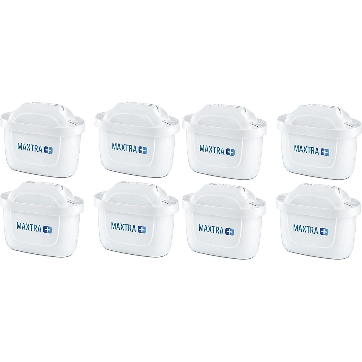 Brita Water Purification Pot Cartridge Maxtra Plus Set of 8 [Japanese Specifications/Japanese Genuine Product]