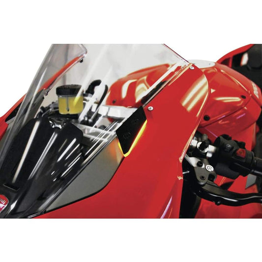 RAGE CYCLES Mirror Block Off Wind Car Ducati Panigale V4 compatible