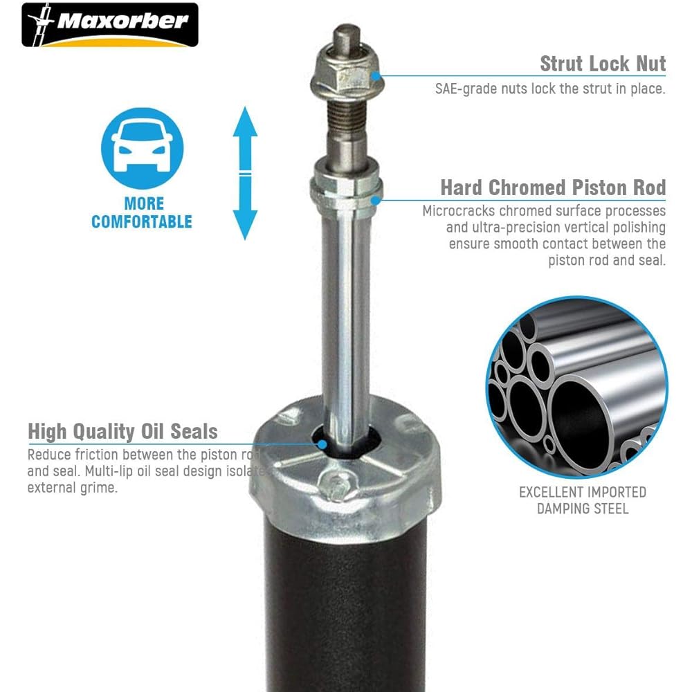 MAXORBER Rear left and right shock strut absorption kit