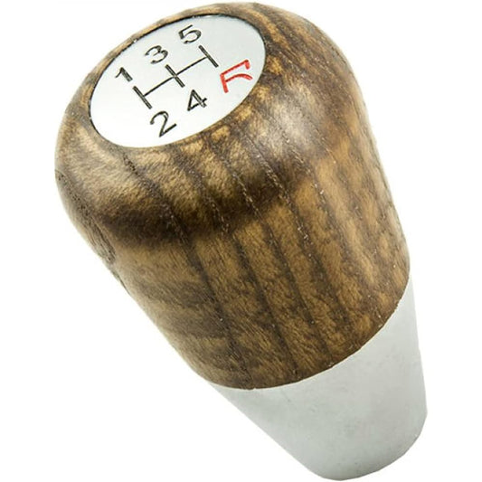 I.L.Motorsport Shift Knob Roadster NA6/8C/NB6/8C/NCEC Stick Type Ash Wood/Silver 5 Speed NAB-301353