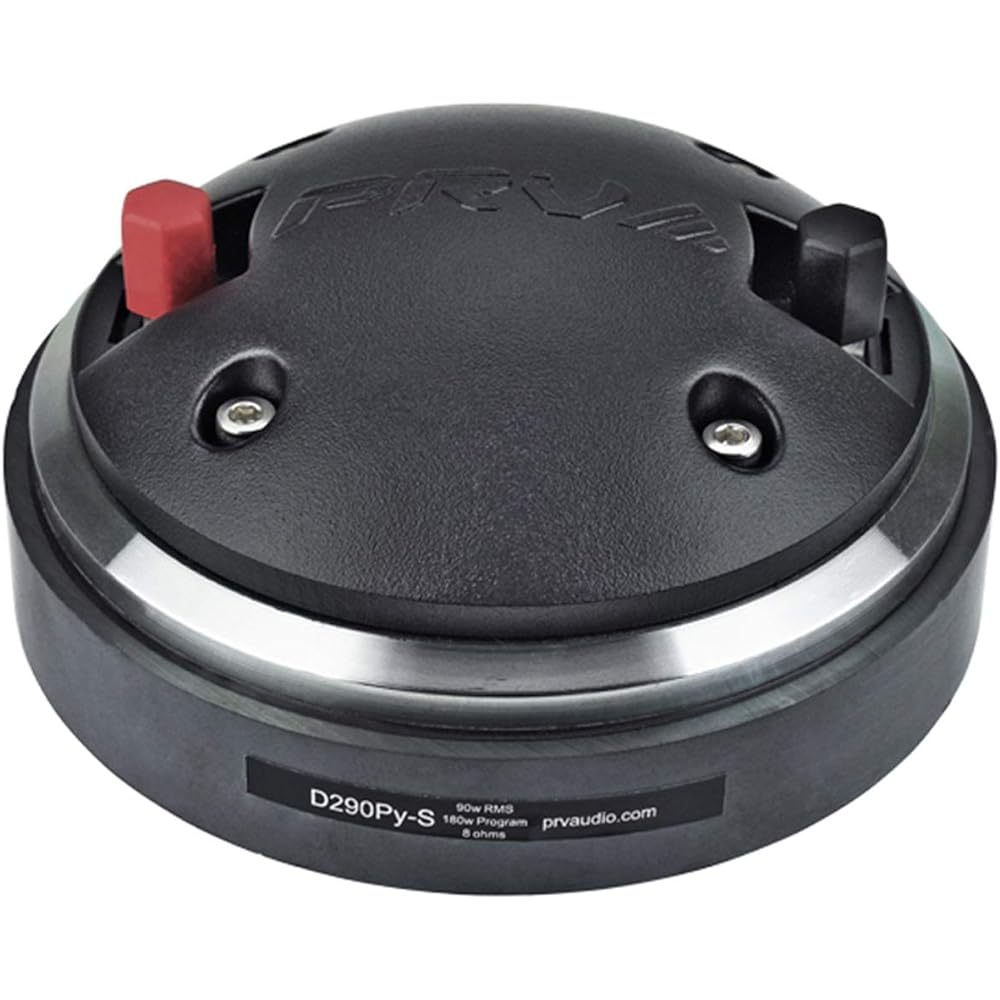 PRV Audio D290PY-B 1-inch Proodio Bolt-on Compressed Driver 8 Om 109DB 90 Wat RMS 1.75 inch VC (Single)