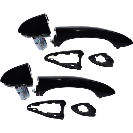 Car Parts Outside Door Handle Handle Windle Left and right 51218257738 51218257737 BMW X5 E53 1999 2001 2002 2002 2005 2005 Car Parts (Color: Right Side X2)