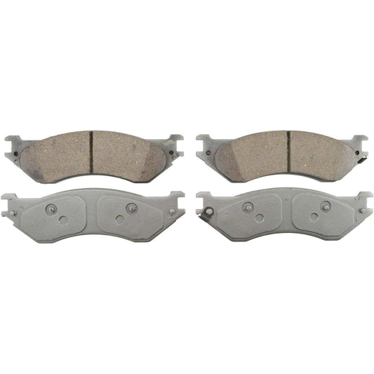 WAGNER THERMOQUIET QC702A Ceramic Disc Pad Set After installation bracket for after seating