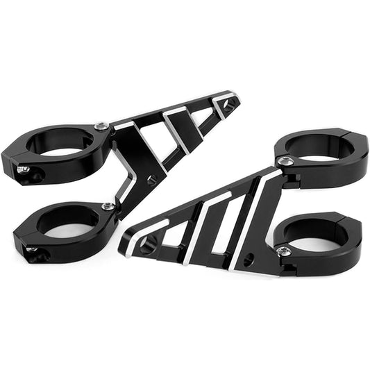 Headlight bracket 52-53mm with motorcycle folk clamp -CNC aluminum