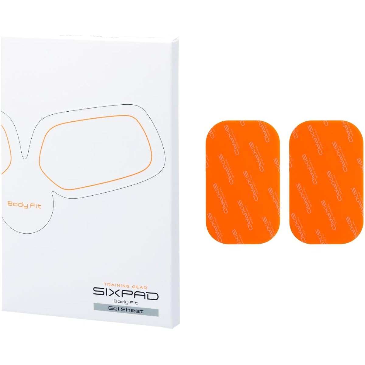 MTG SIXPAD Six Pad Body Fit 2 High Conductive Gel Sheet (Body Fit 2) [Manufacturer Genuine Product]