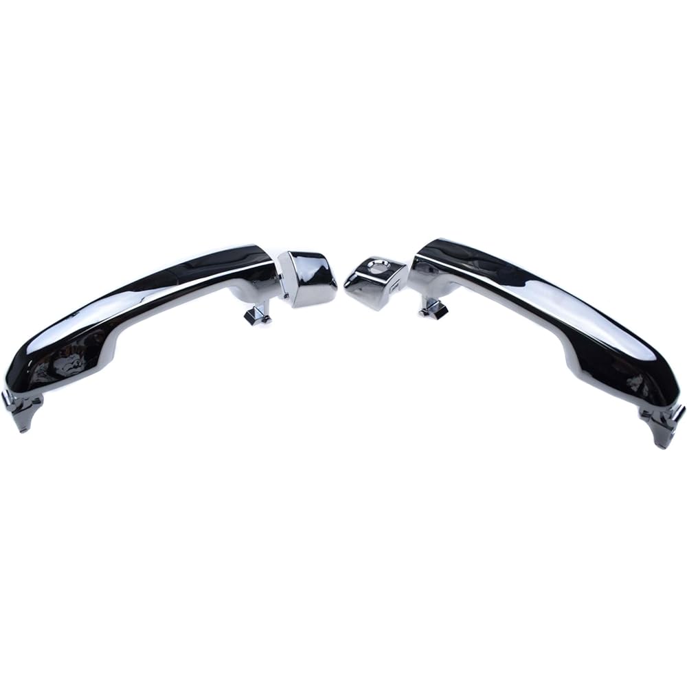 Car Parts Toyota Land Cruiser 4 Runner Lexus LX570 GX460 2008-2018 Frontoria left and right external door handle seat driver parts (color: Fr And RR PAIR)