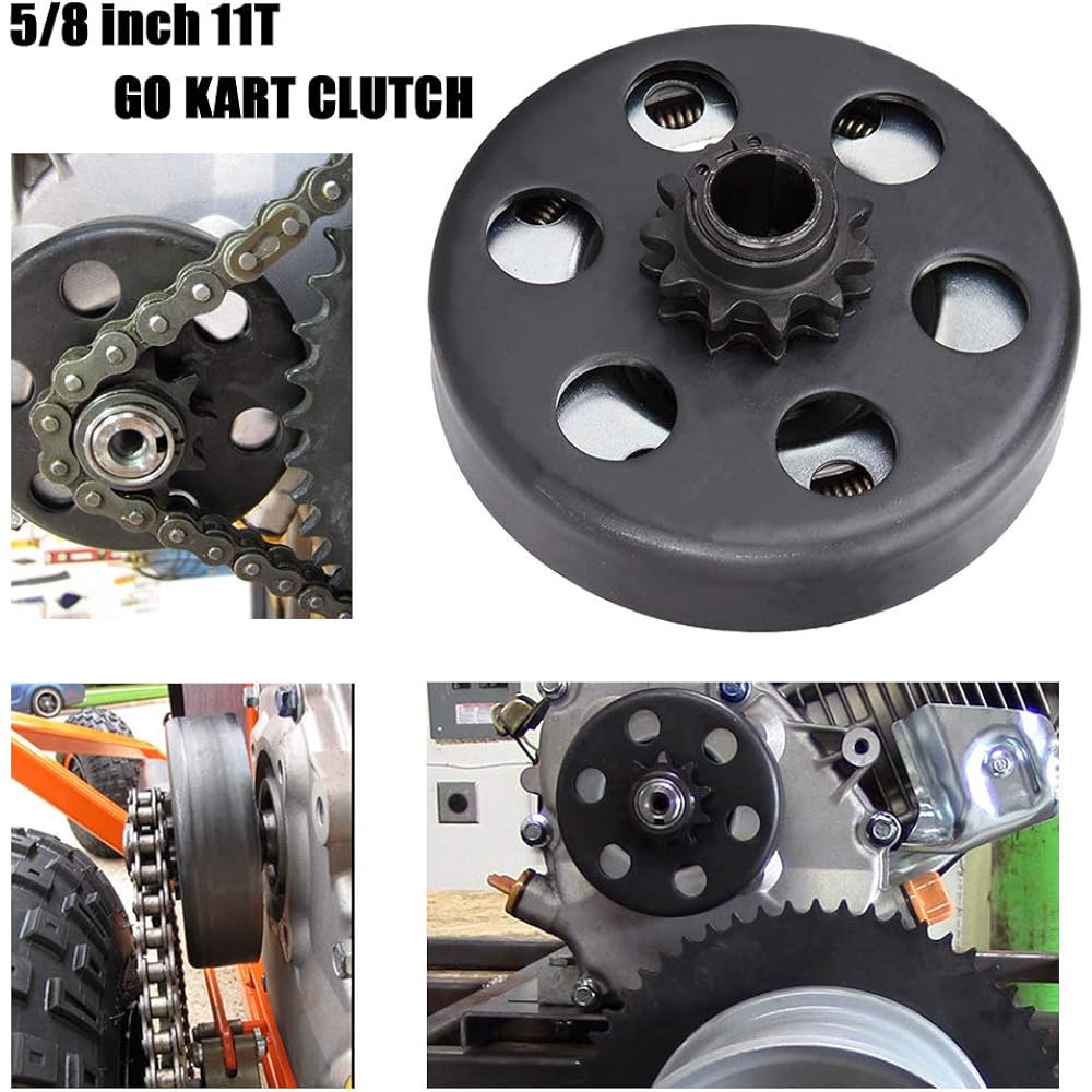 MOOSUN go -kart/mini bike centricular clutch 5/8 bore#35 chain 11 teeth